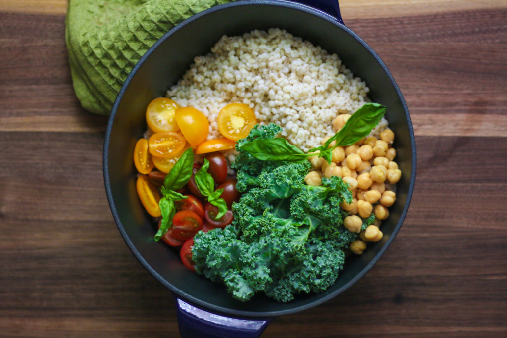 barley, italian, tomatoes, kale, chickpeas, mozzarella, olive oil, health, salad, wellness, health, wellness, color, dan churchill