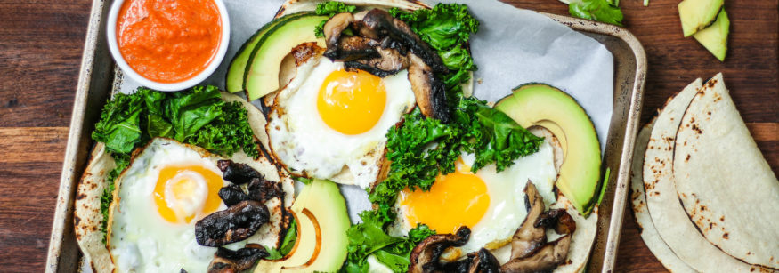 tacos, breakfast, healthy, easy, gluten free, simple, vegetarian, mushrooms, weekend, brunch, food