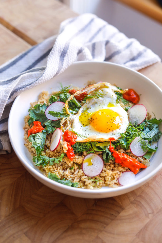 Super Easy Lunch Rice Bowl - Dan Churchill